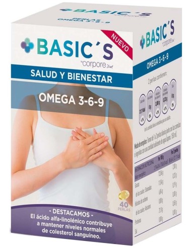 Corpore Basics Omega 3-6-9 40Perlas de Corpore Diet
