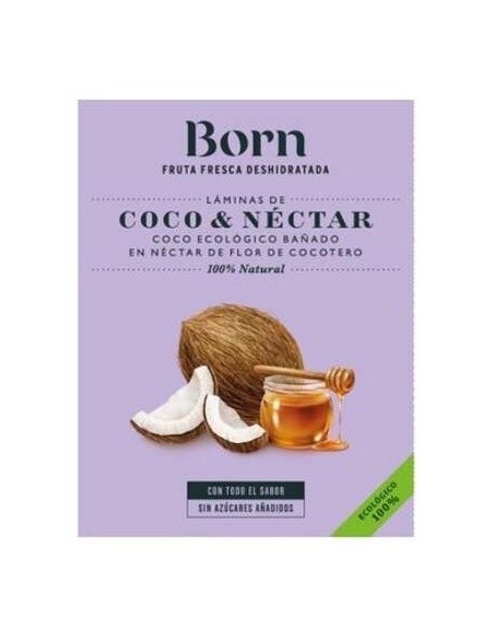 Coco Y Nectar Laminas Deshidratados 40Gr. Eco de Born