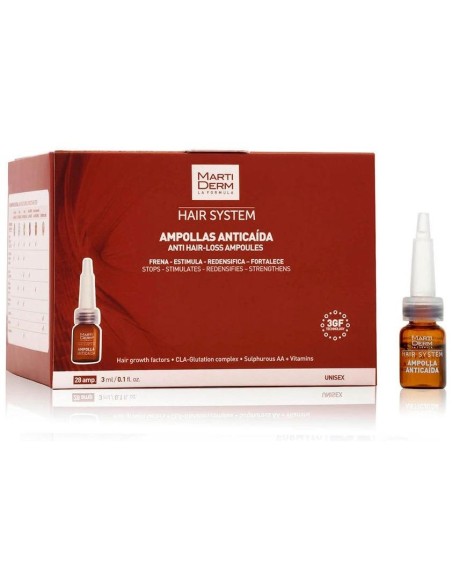 Martiderm Hair System 3Gf Anticaida 28Amp de Martiderm