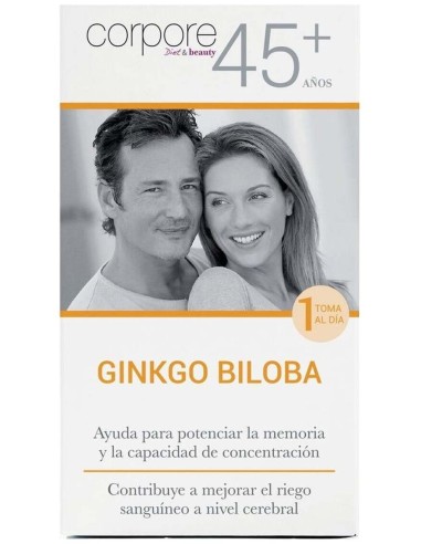 Corpore Diet 45+ Memoria Ginkgo Biloba 60Cap. de Corpore Diet