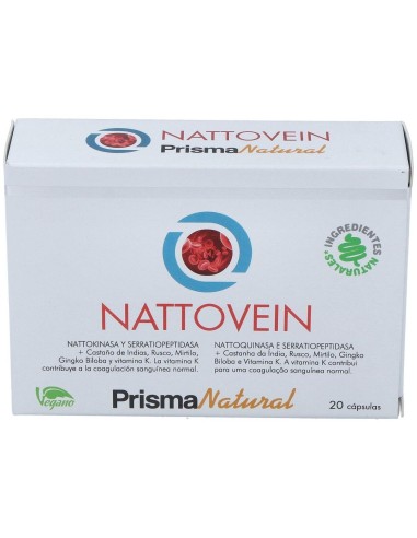 Nattovein 20 Caps   de Prisma Natural
