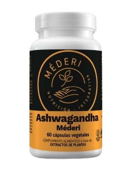 Ashwagandha 60Vcaps. de Mederi Nutricion Integrativa