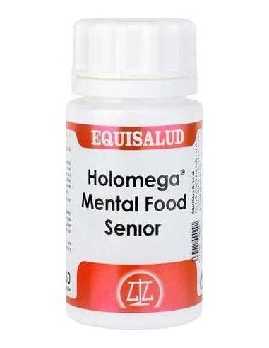 Holomega Mental Food Senior 50 Cáp. de Equisalud