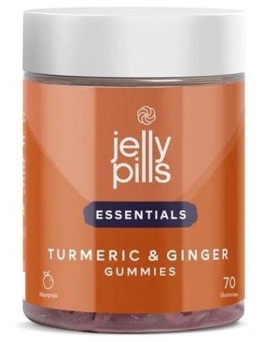 Turmeric-Ginger 70 Gummies de Jelly Pills
