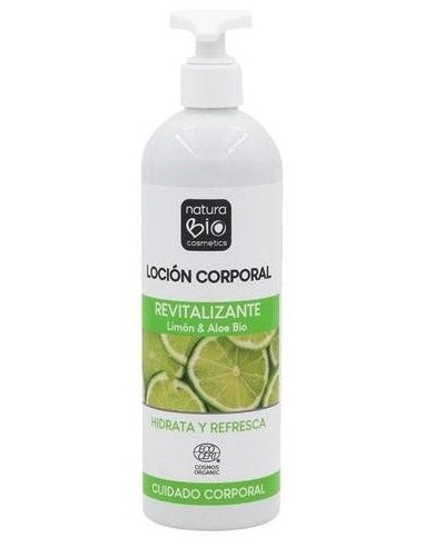 Locion Corporal Revitalizante Limon-Aloe 500Ml. de Naturabio Cosmetics