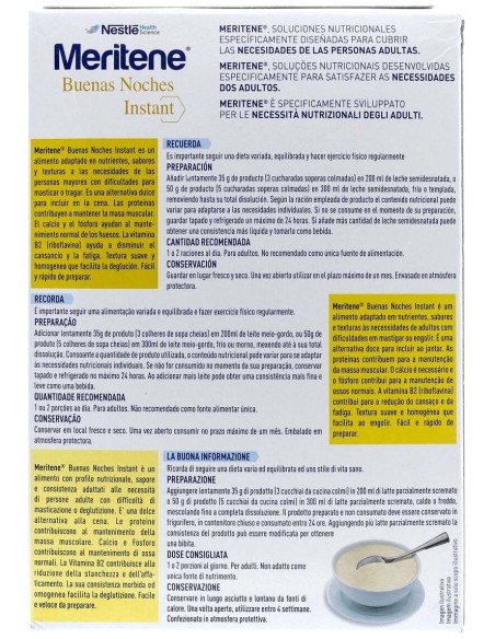 Maritene Buenas Noches Instant Cereales 2x250g. de Meritene