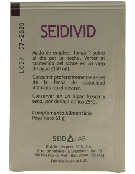 Seidivid 30 Sobres de Seid