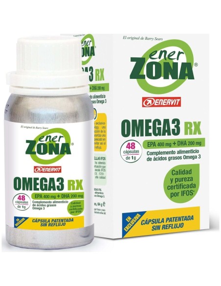 Enerzona Omega 3 Rx 1 Gr 48 Caps de Enerzona