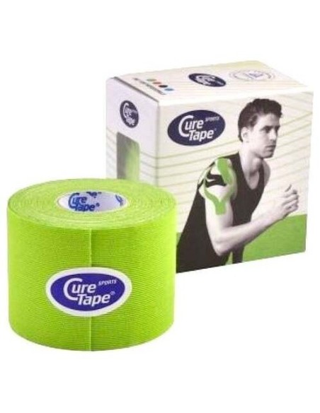 Cure Tape Sports Verde Vendaje Neuromusc(5Cm X 5M) de Cure Tape