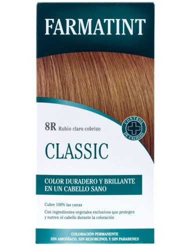 Farmatint Gel 8R Rubio Claro Cobrizo 135Ml. de Farmatint