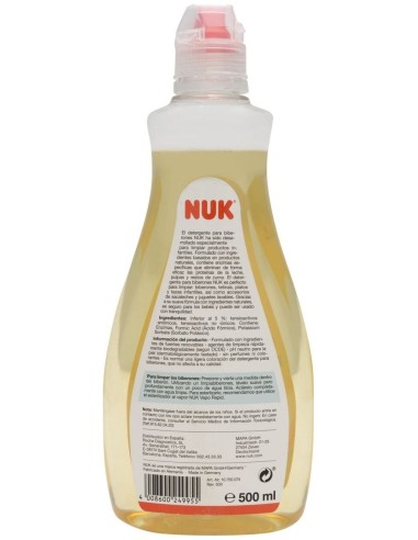 Jabon Limpiabiberones 500Ml. de Nuk