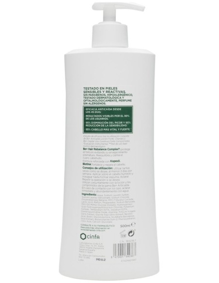 Be+ Anticaida Champu Fortalecedor 500Ml de Be+
