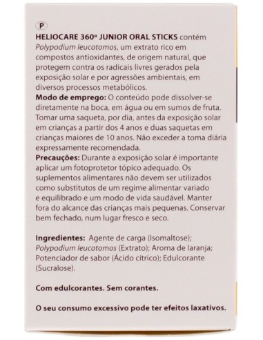 Heliocare 360º Junior 20Sticks. de Heliocare