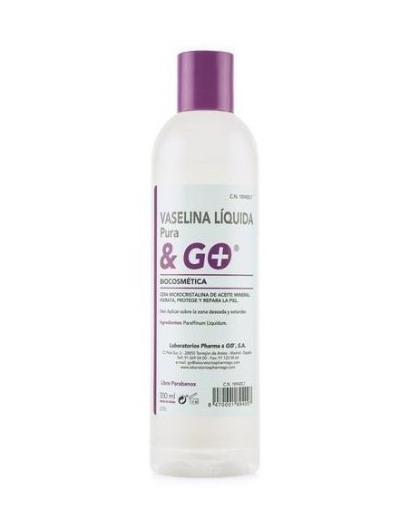 Vaselina Liquida 300Ml. de Pharma & Go