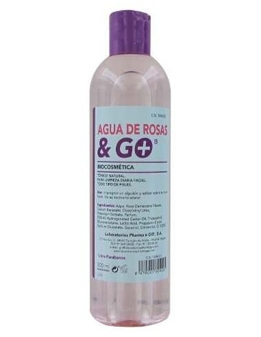 Agua De Rosas 250Ml. de Pharma & Go