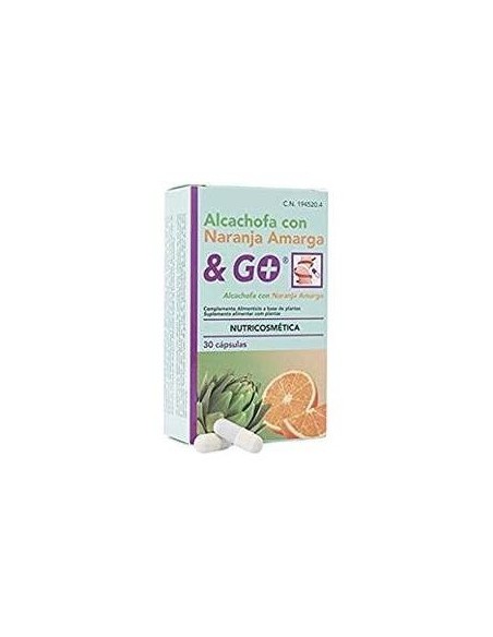 Alcachofa Con Naranja Amarga 30Cap. de Pharma & Go