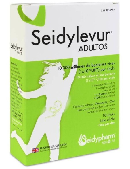 Seidylevur Adultos 3,7 G 10 Sticks de Seid