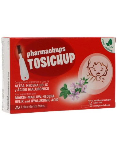 Pharmachups Tosichup 12 Pastillas de Viñas
