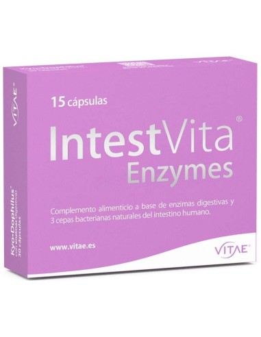 Intestvita Enzymes 15Cap. de Vitae