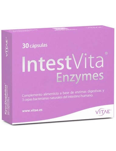 IntestVita Enzymes 30 cápsulas de Vitae