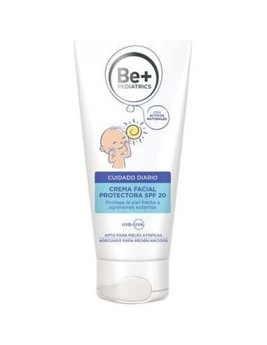 Be+ Pediatrics Crema Facial Spf 20+ 40Ml de Be+