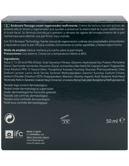 Endocare Tensage Crema Reafirmante Facial 50Ml. de Endocare