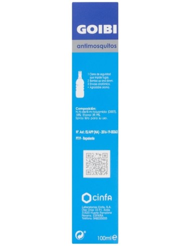 Goibi Antimosquitos Spray Familia 100Ml de Goibi