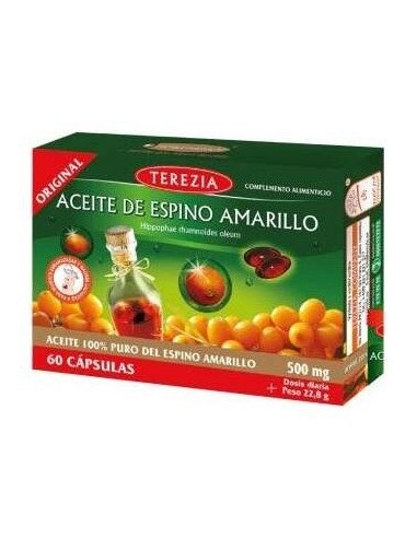 Aceite De Espino Amarillo 60 Cápsulas  Terezia