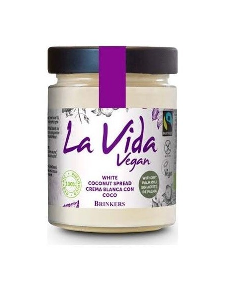 Crema Blanca Con Coco 600Gr. Bio Sg Vegan de La Vida Vegan