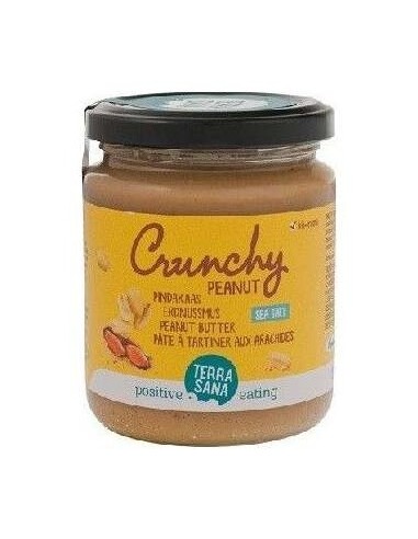 Crema De Cacahuete  Crunchy Con Sal Himalaya 250G de Terrasana