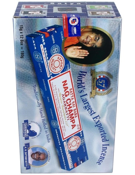 Incienso Nagchampa Satya Original  Aroma Tradicional y Puro