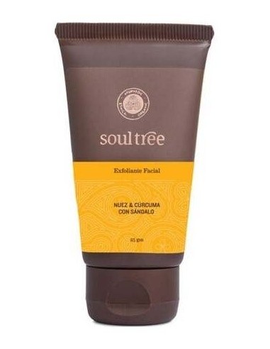 Exfoliante Facial Nuez, Curcuma Y Sandalo 100Gr. de Soultree