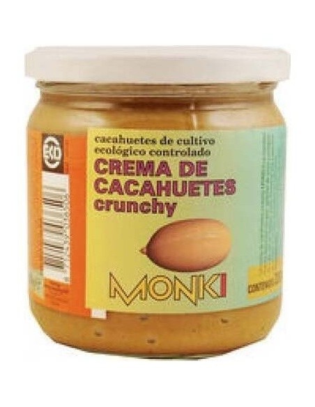 Crema De Cacahuete Crunchy Bio 330 g  de Monki