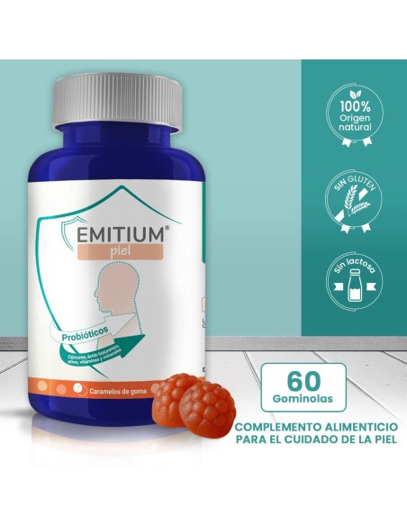 Emitium Piel 60 Gominolas de Niam