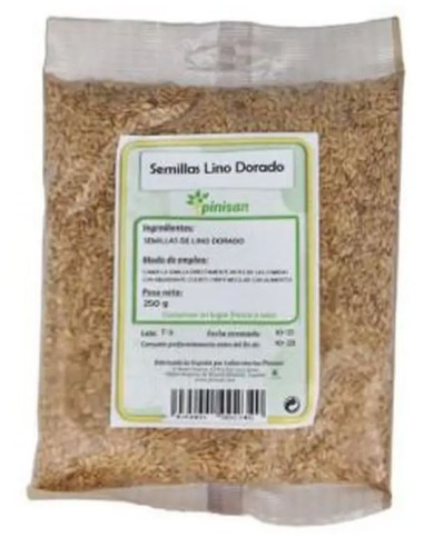 Semillas de Lino Dorado 250g Pinisan  Salud Natural