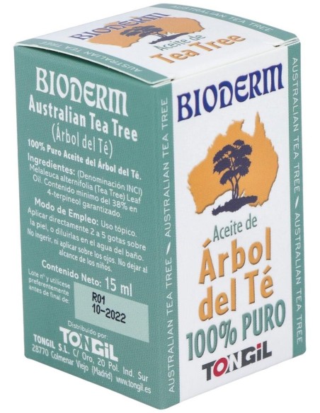 Pack 3X2 Aceite Árbol de Té Bioderm 15ml Tongil Oferta