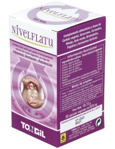 Pack 3X2 Nivelflatu Flatubel 30 cápsulas Lineabel Tongil