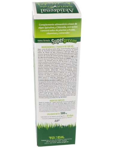 Pack 4X3 Aktidrenal Savia Verde 500Ml. Lineabel de Tongil