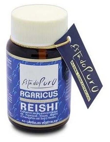 Pack 4X3 Agaricus Con Reishi 40Cap. Estado Puro de Tongil