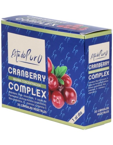 Pack 4X3 Cranberry Complex 30Cap. Estado Puro de Tongil