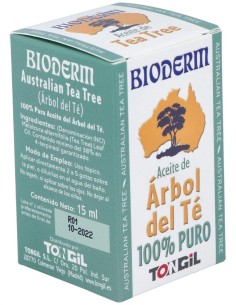 Pack 4X3 Bioderm Aceite Arbol Del Te 15Ml Bioderm de Tongil