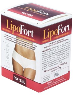 Pack 4X3 Lipofort (Quemafort) 60Cap. Lineabel de Tongil