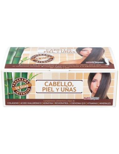 Pack 4X3 Nutriorgans Cabello, Piel Y Uñas 14Amp de Tongil