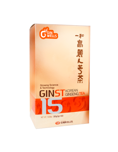 Pack 4X3 Korean Ginseng Tea Il Hwa (Ginst15) 100S de Tongil