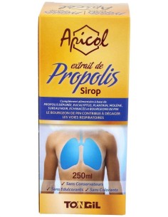 Pack 4X3 Apicol Extracto Propolis Jarabe 250Ml de Tongil
