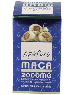Pack 4X3 Maca 2000 mg. 60 Capsulas Estado Puro de Tongil