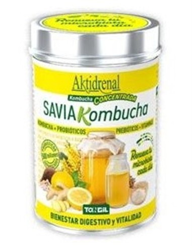 Pack 4X3 Aktidrenal Savia Kombucha 100Gr de Tongil