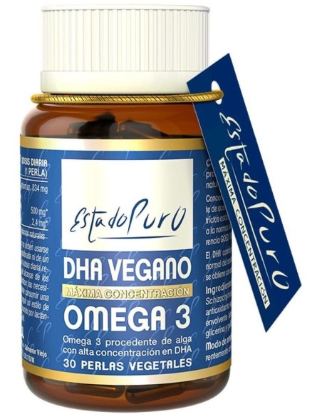 Pack 4X3 Dha Vegano Omega 3 30Perlas de Tongil