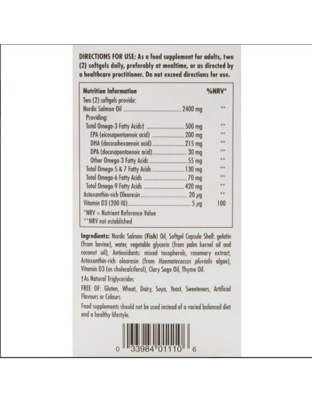 Full Spectrum Omega 3-9 Solgar 120 cápsulas – Salud Total