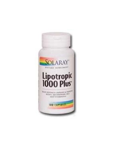 Lipotropic 1000 Plus - 100 Cap. de Solaray